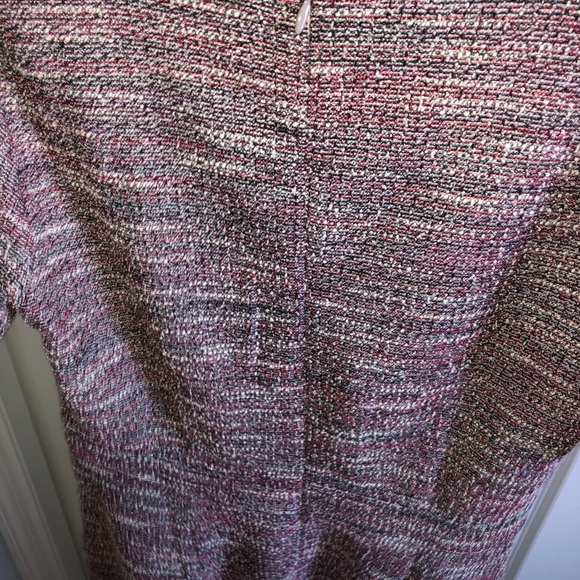 Sparkly red tweed a-line dress - Picture 3 of 6